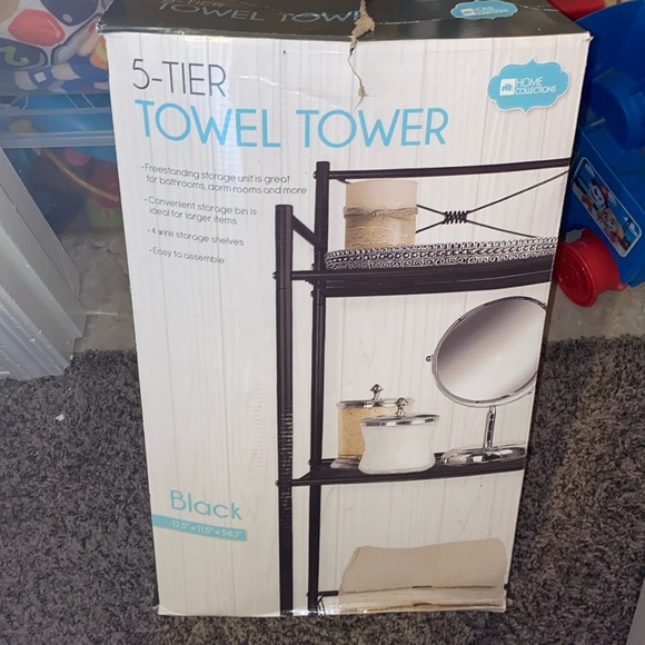 5 Tier Bathroom Tower - Picture 1 of 2